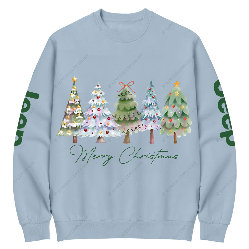 Cute Merry Christmas Jp Lover Crew Neck Sweatshirt
