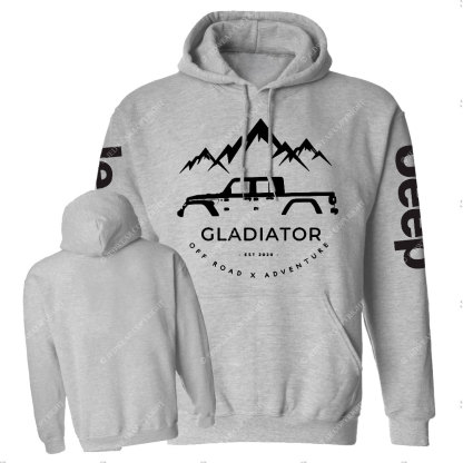 Gladiator 4x4 Off Road Adventure Jp Casual Hoodie