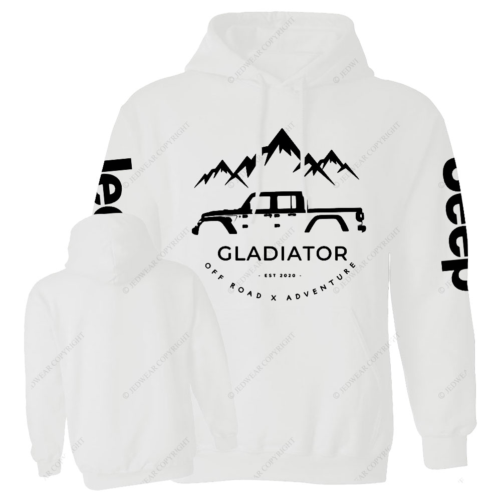 Gladiator 4x4 Off Road Adventure Jp Casual Hoodie