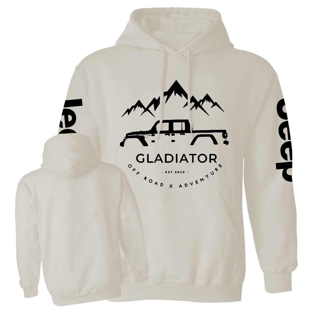 Gladiator 4x4 Off Road Adventure Jp Casual Hoodie