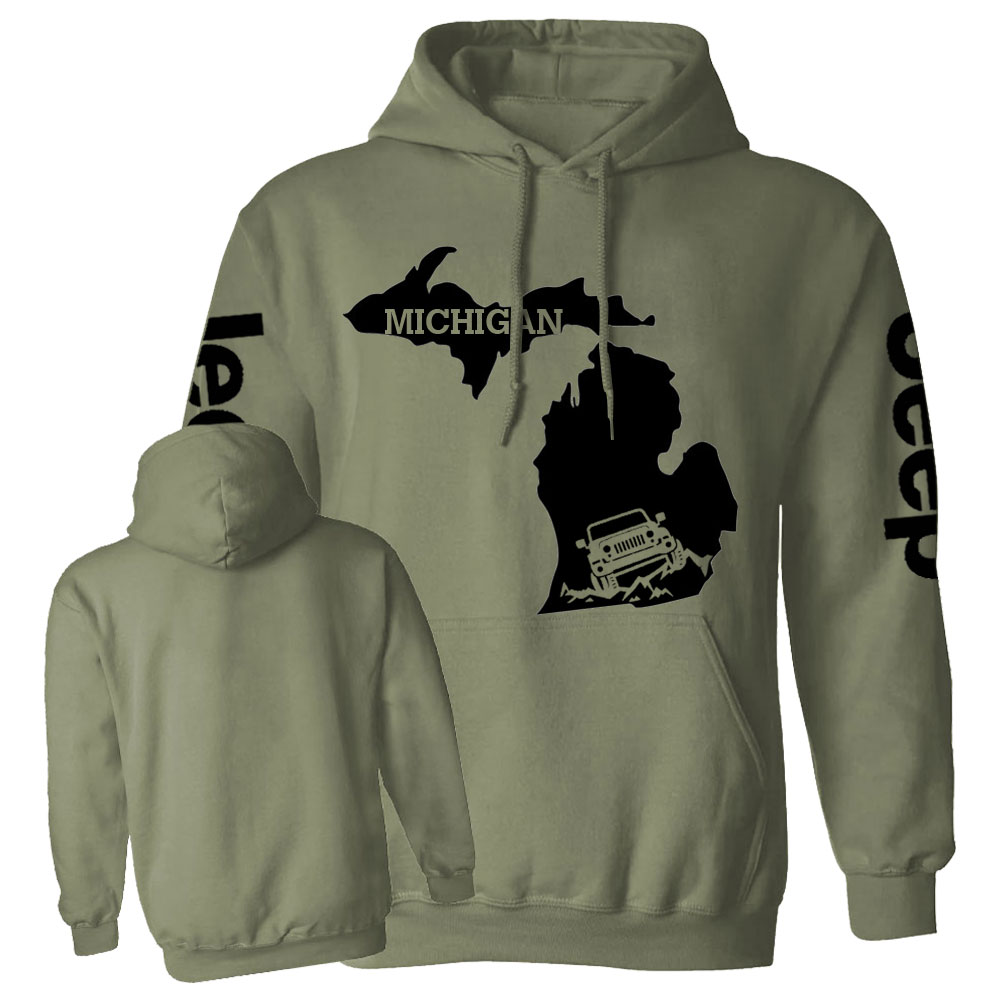 Michigan Jp Casual Hoodie