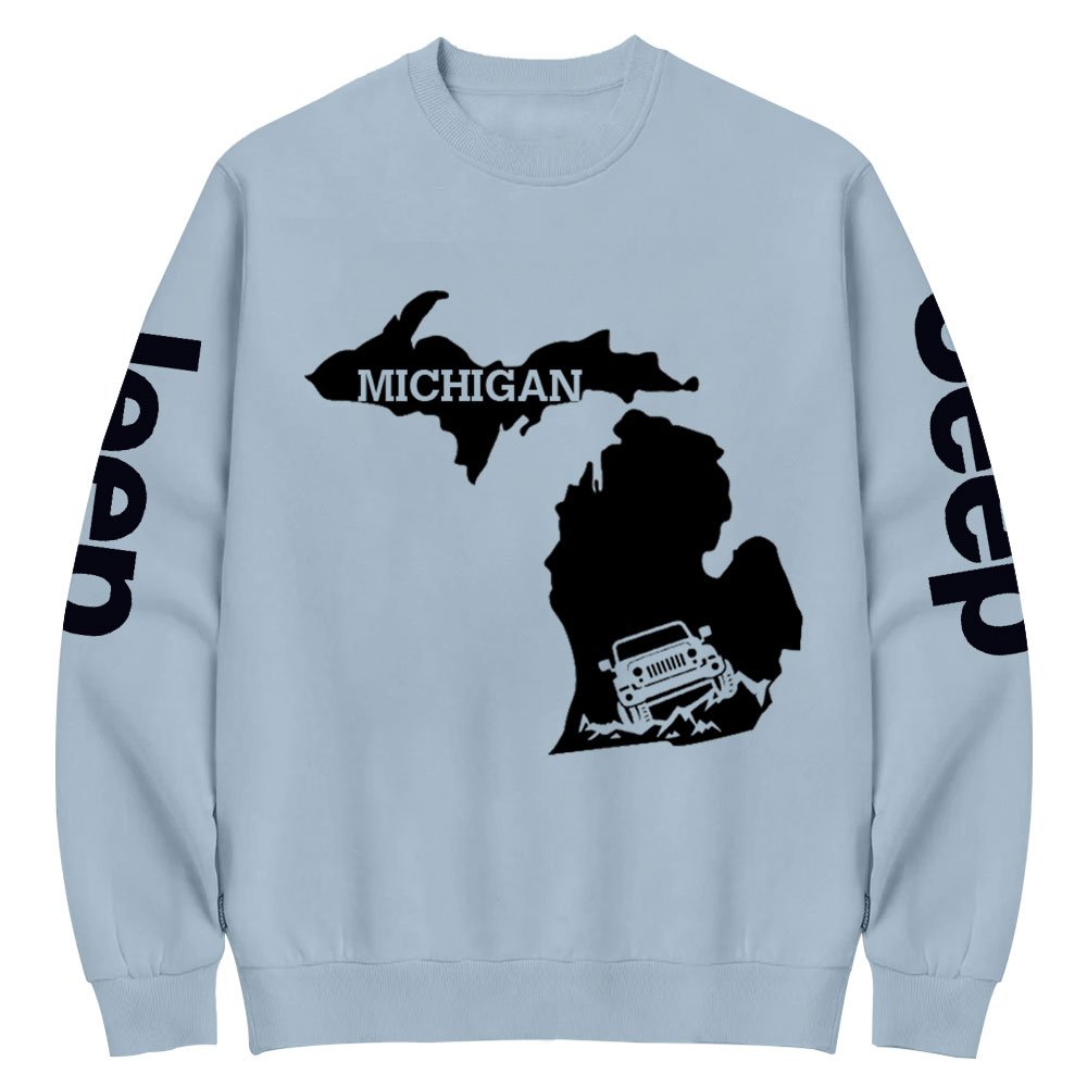 Michigan Jp Crew Neck Sweatshirt