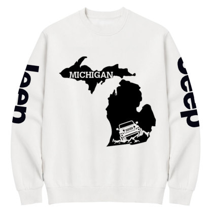 Michigan Jp Crew Neck Sweatshirt