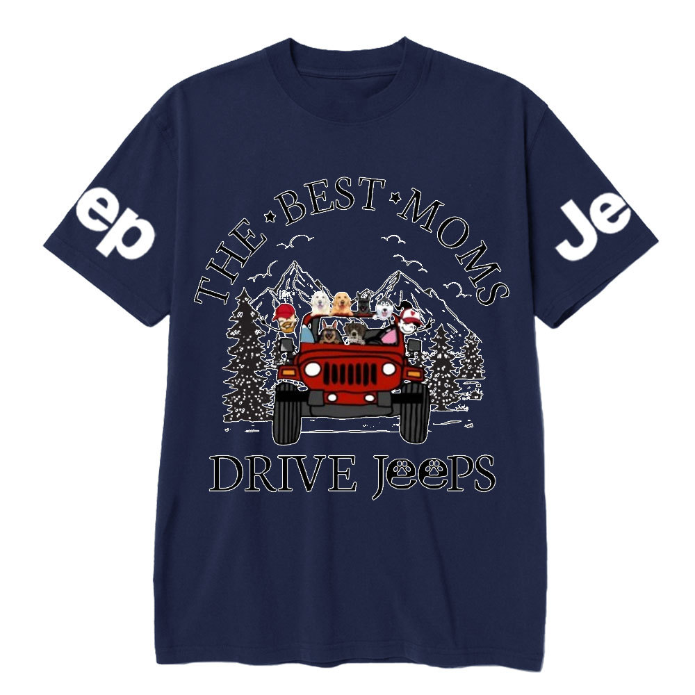 The Best Dog Mom Drives Jp T-Shirt