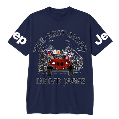 The Best Dog Mom Drives Jp T-Shirt