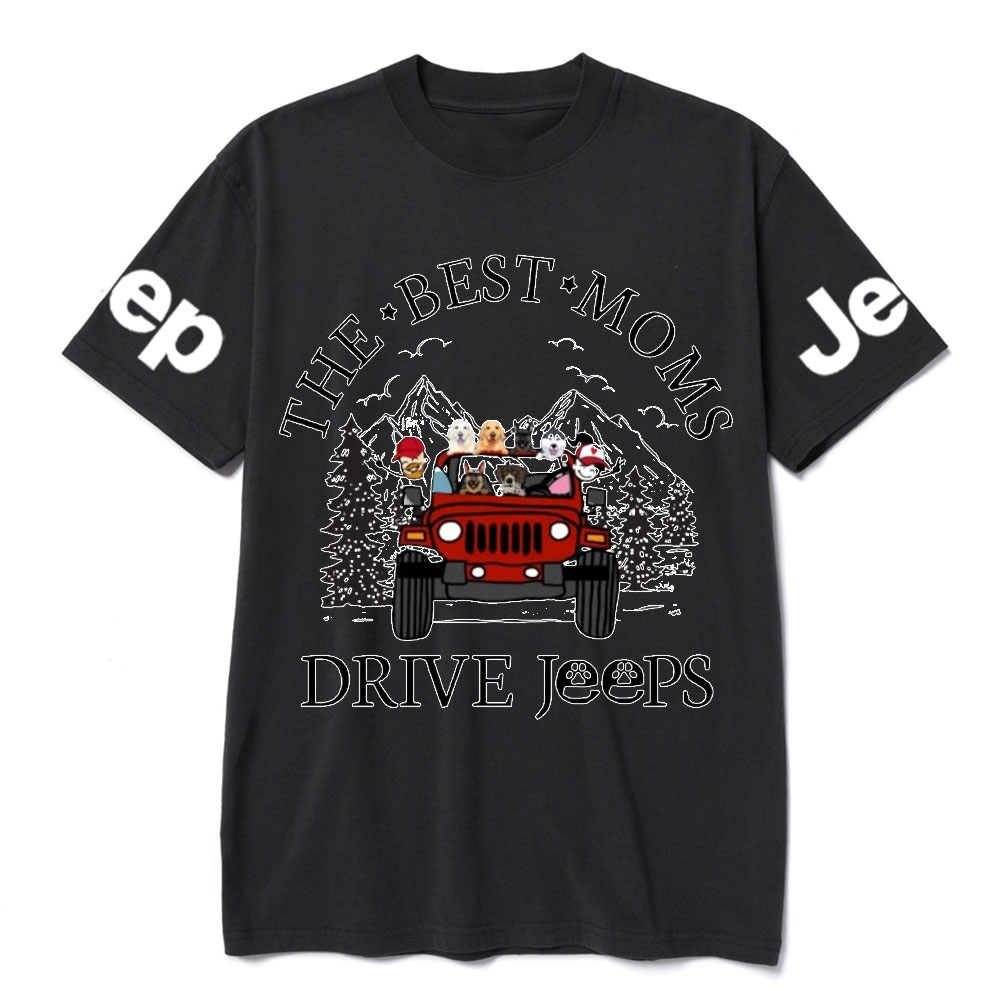 The Best Dog Mom Drives Jp T-Shirt