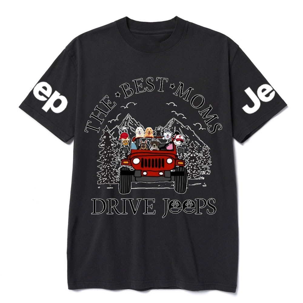 The Best Dog Mom Drives Jp T-Shirt