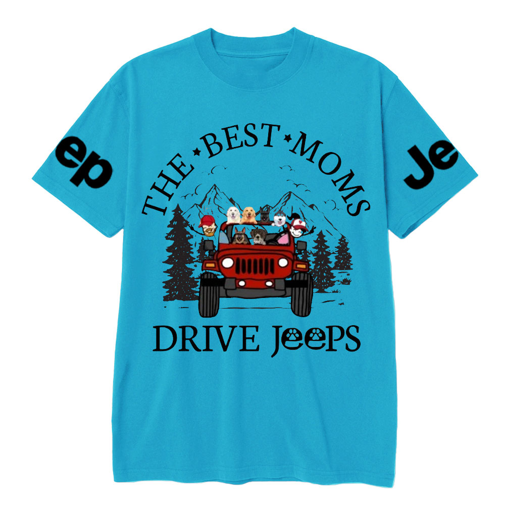 The Best Dog Mom Drives Jp T-Shirt