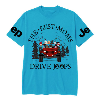 The Best Dog Mom Drives Jp T-Shirt
