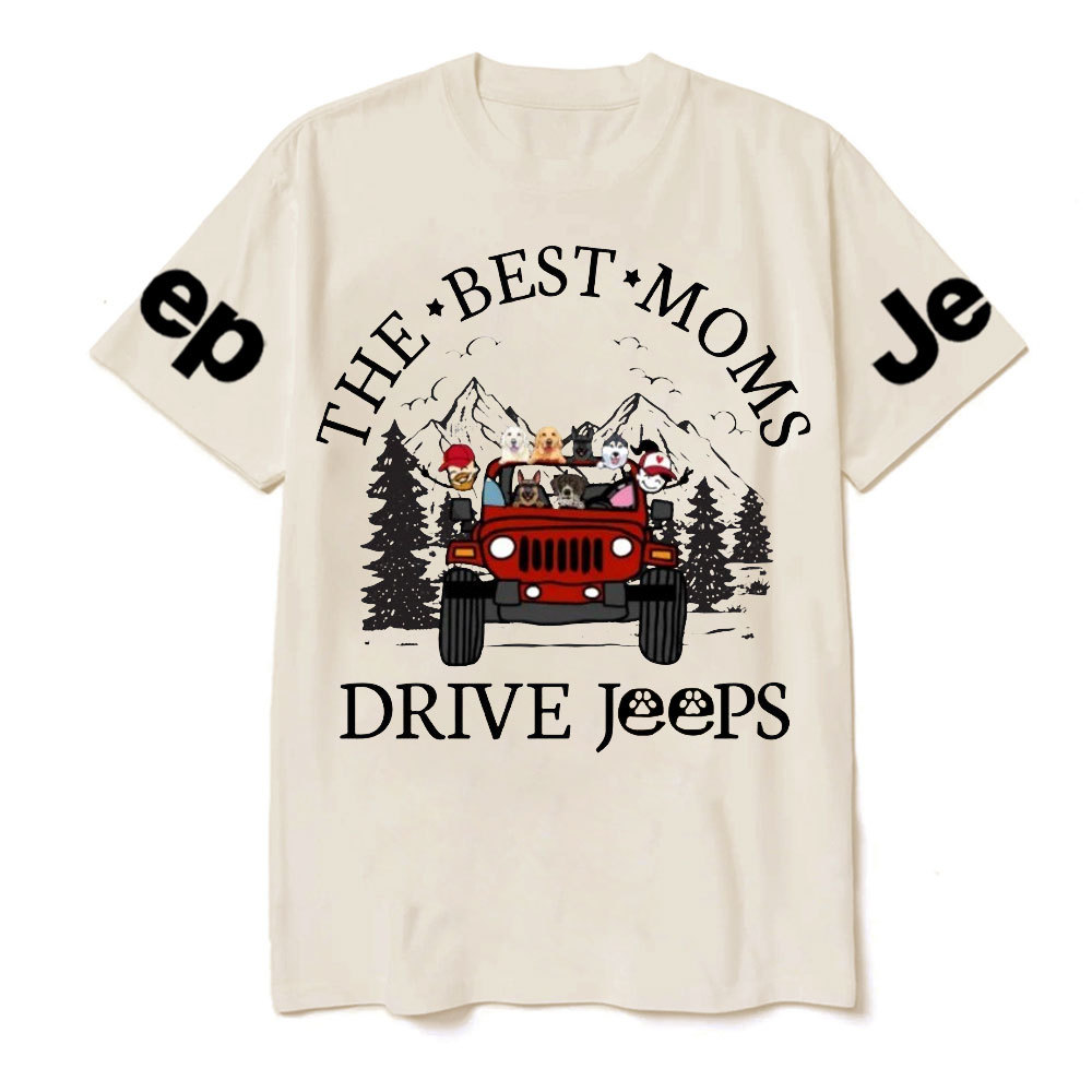 The Best Dog Mom Drives Jp T-Shirt