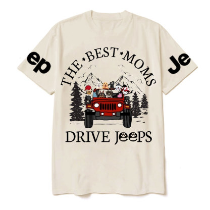 The Best Dog Mom Drives Jp T-Shirt