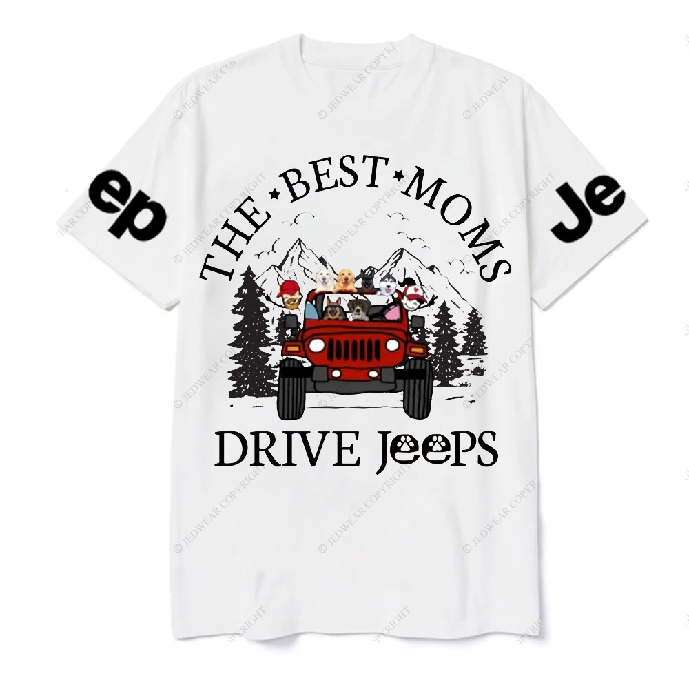 The Best Dog Mom Drives Jp T-Shirt