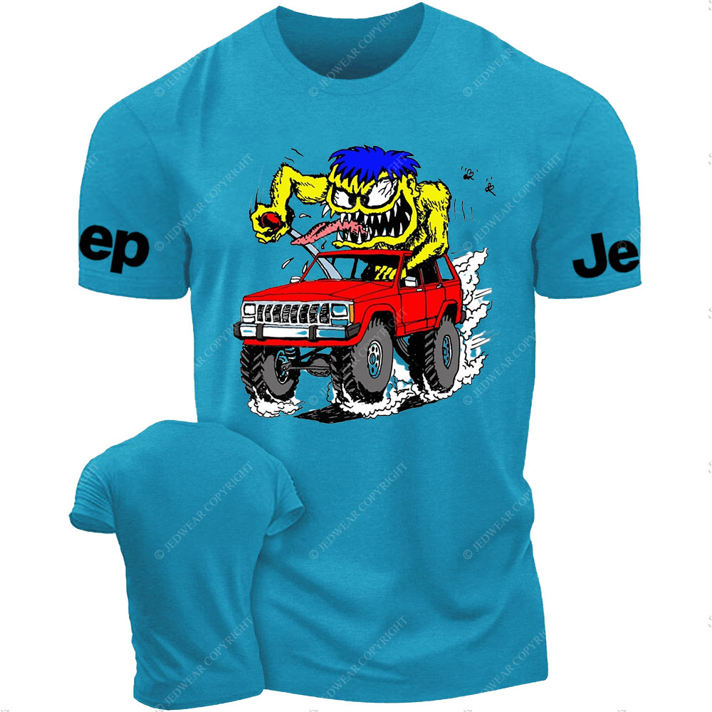 Monster Cherokee Jp Abstract T-Shirt