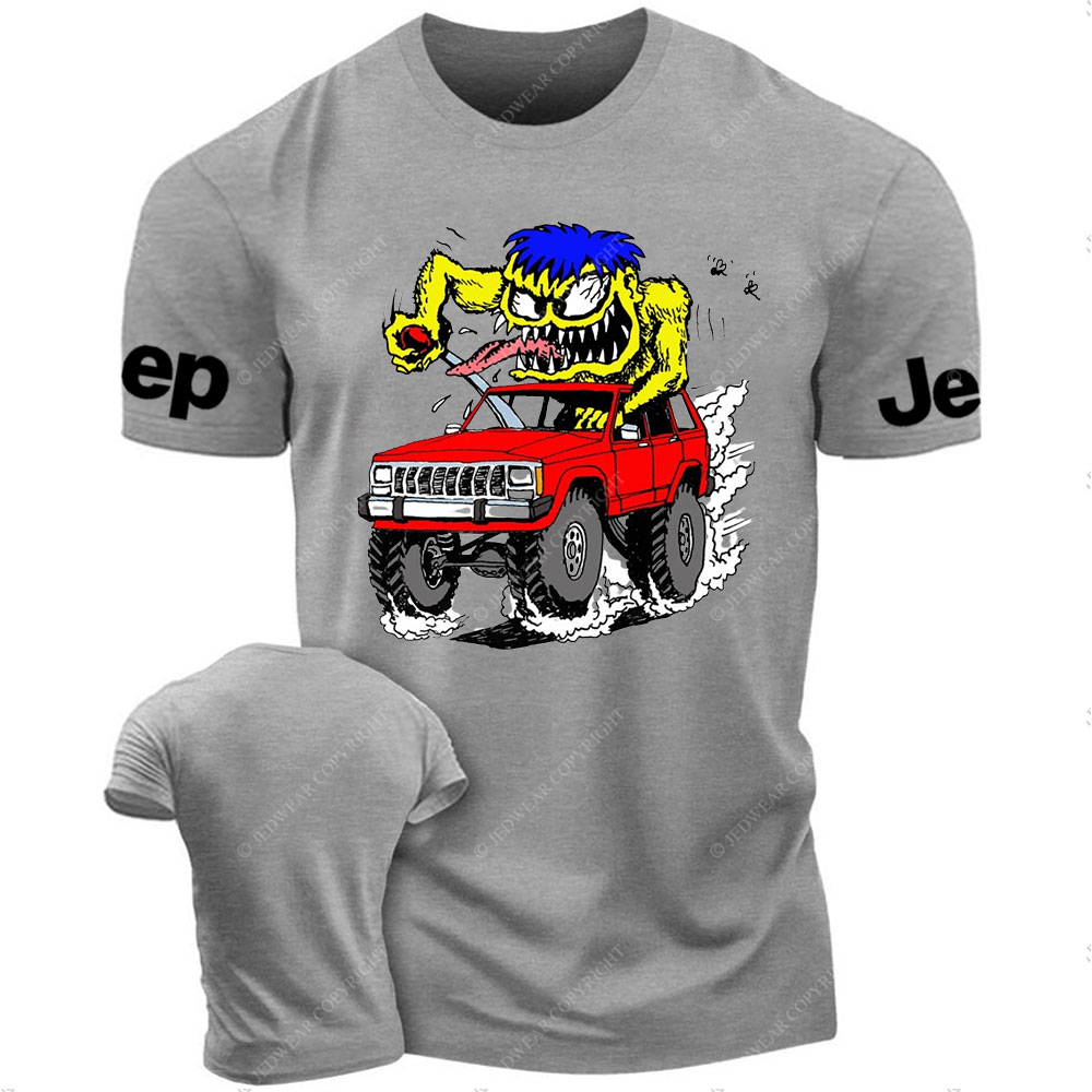 Monster Cherokee Jp Abstract T-Shirt