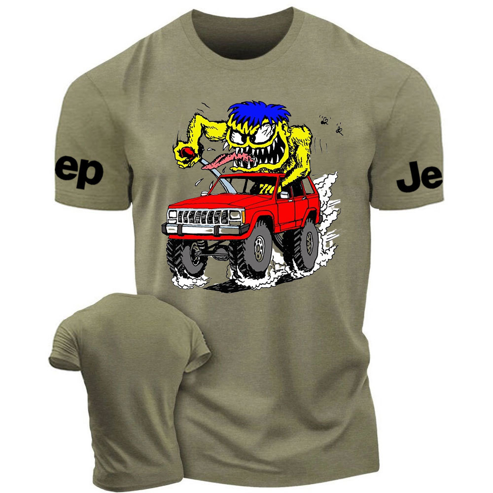 Monster Cherokee Jp Abstract T-Shirt