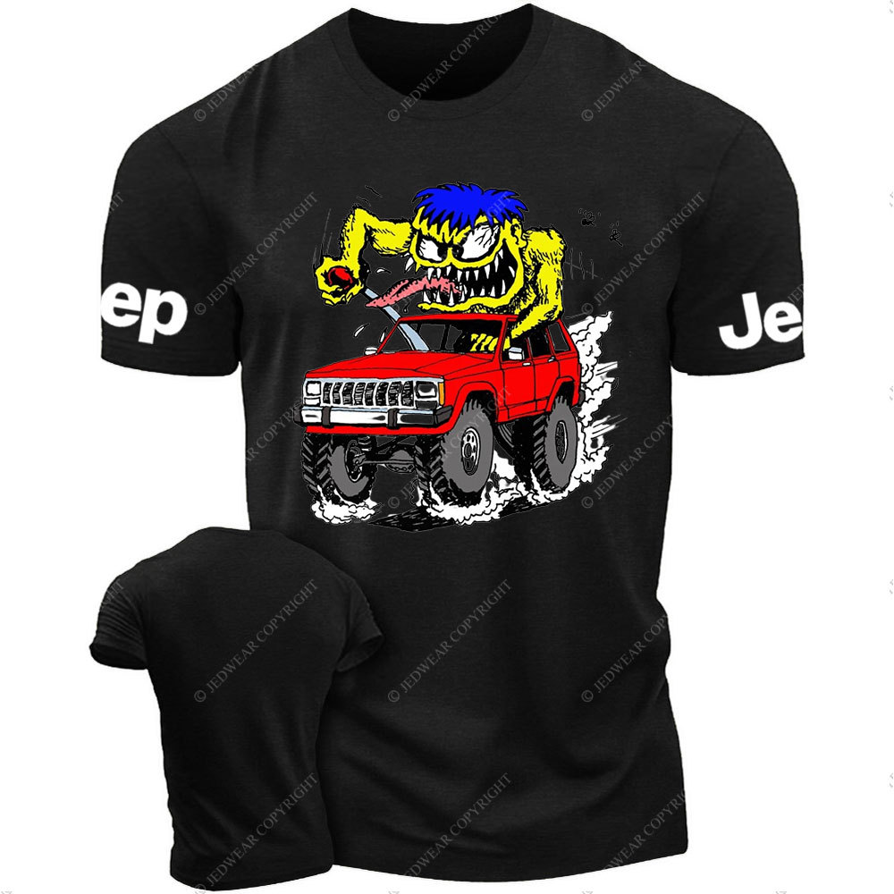 Monster Cherokee Jp Abstract T-Shirt