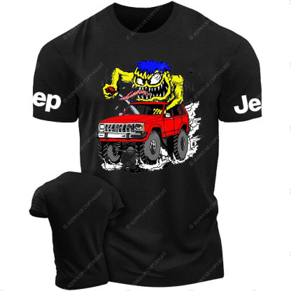 Monster Cherokee Jp Abstract T-Shirt