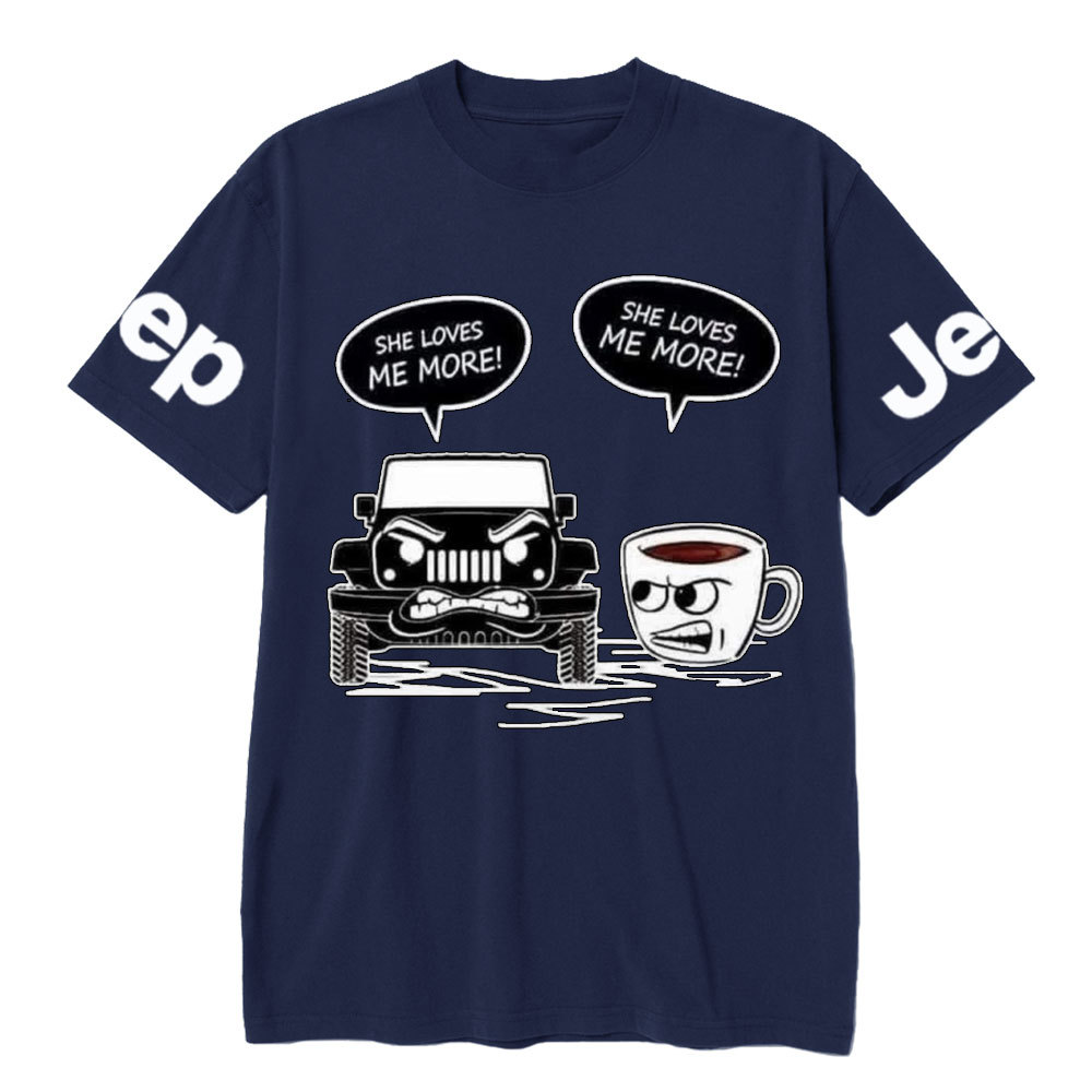 She Loves More Coffee or Jp T-Shirt