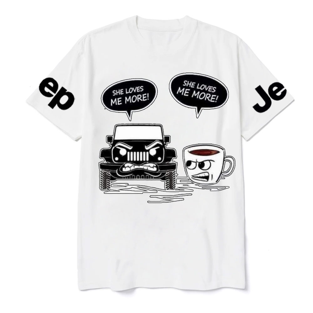 She Loves More Coffee or Jp T-Shirt