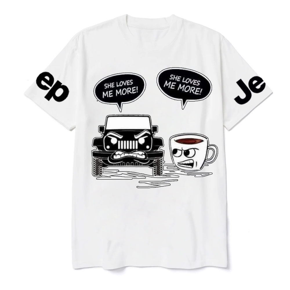 She Loves More Coffee or Jp T-Shirt