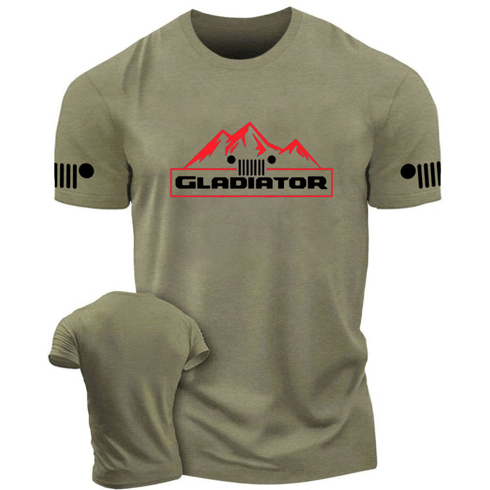 Gladiator Overland Mountain Jp Grille T-Shirt
