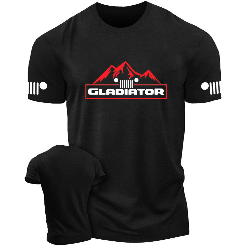 Gladiator Overland Mountain Jp Grille T-Shirt