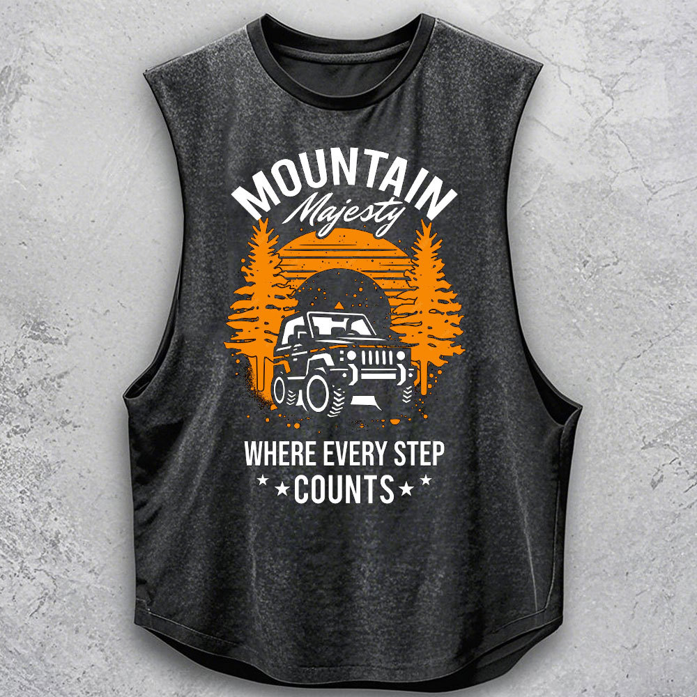 Mountain Majesty Where Every Step Counts Jp Lover - Men Tank