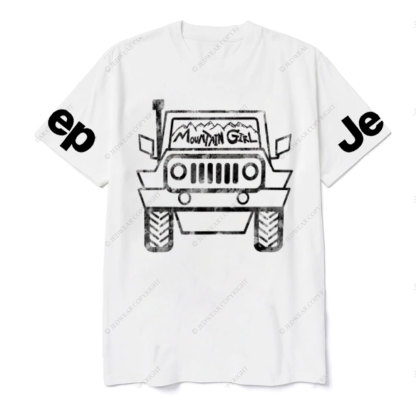 Mountain Girl 4x4 Jp Driver off-road Renegade Rubicon Wrangler T-Shirt