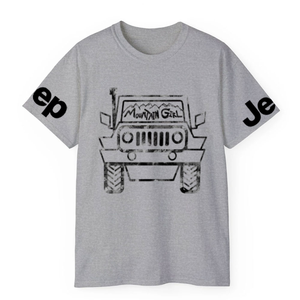 Mountain Girl 4x4 Jp Driver off-road Renegade Rubicon Wrangler T-Shirt