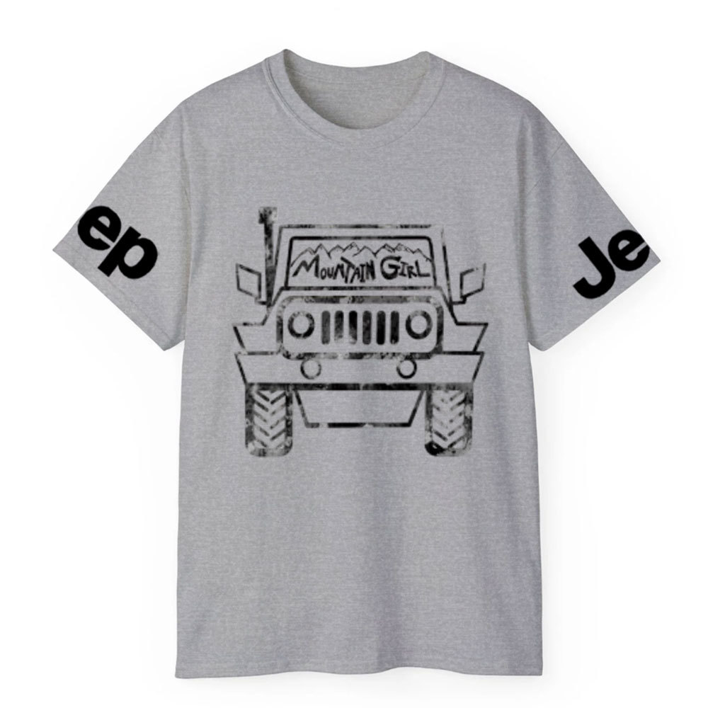 Mountain Girl 4x4 Jp Driver off-road Renegade Rubicon Wrangler T-Shirt