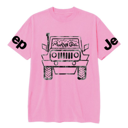 Mountain Girl 4x4 Jp Driver off-road Renegade Rubicon Wrangler T-Shirt