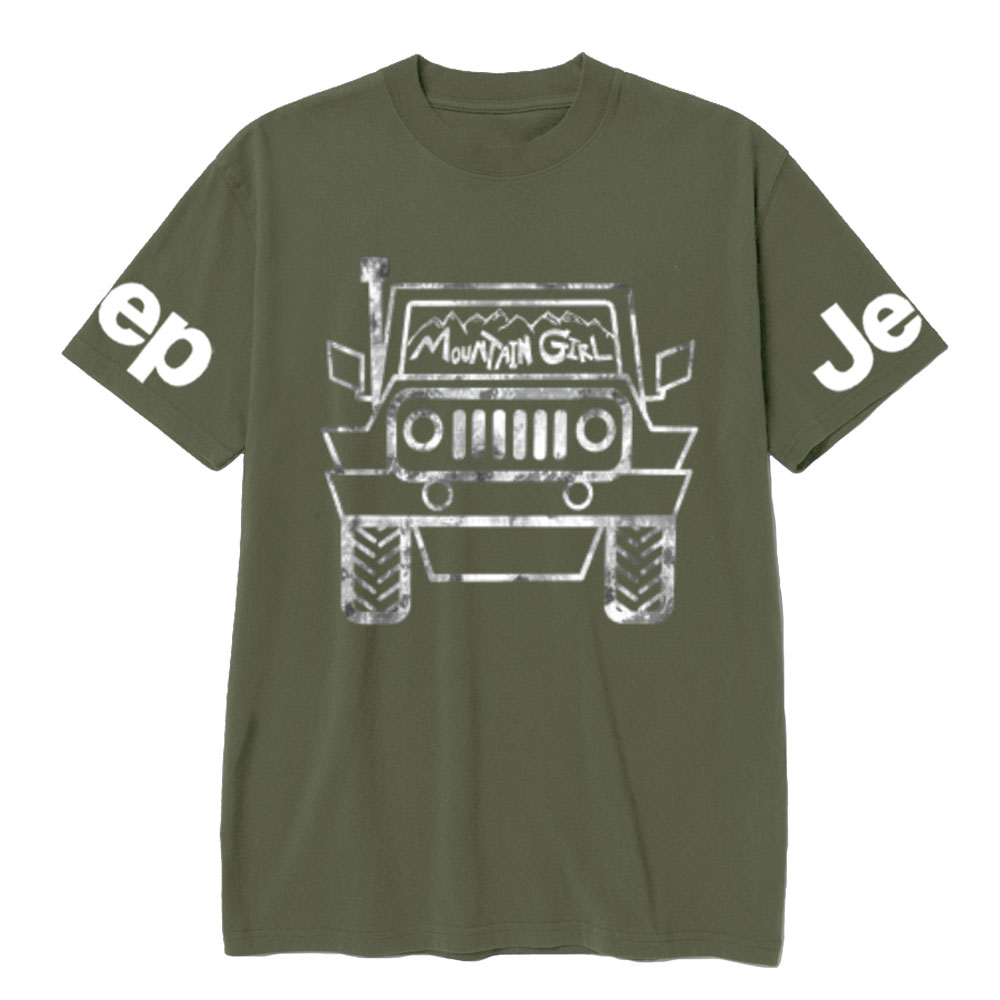 Mountain Girl 4x4 Jp Driver off-road Renegade Rubicon Wrangler T-Shirt