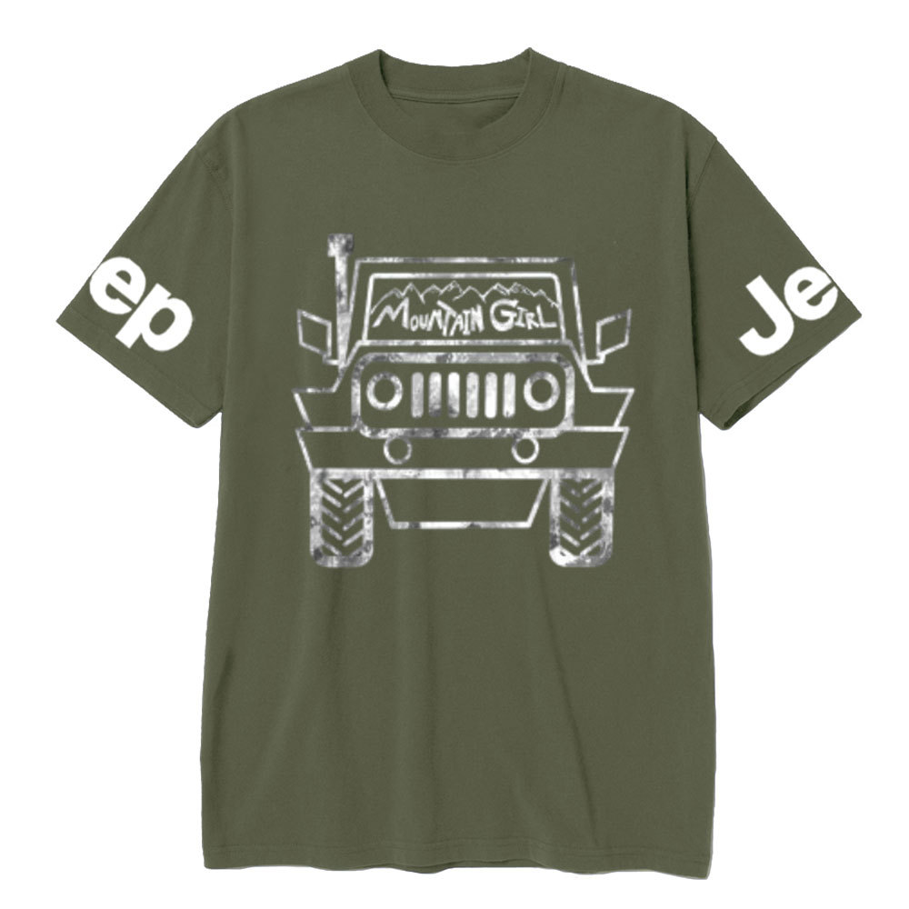 Mountain Girl 4x4 Jp Driver off-road Renegade Rubicon Wrangler T-Shirt