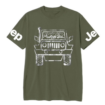 Mountain Girl 4x4 Jp Driver off-road Renegade Rubicon Wrangler T-Shirt