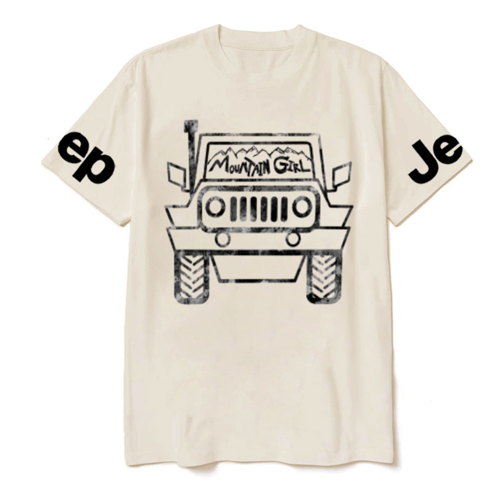 Mountain Girl 4x4 Jp Driver off-road Renegade Rubicon Wrangler T-Shirt