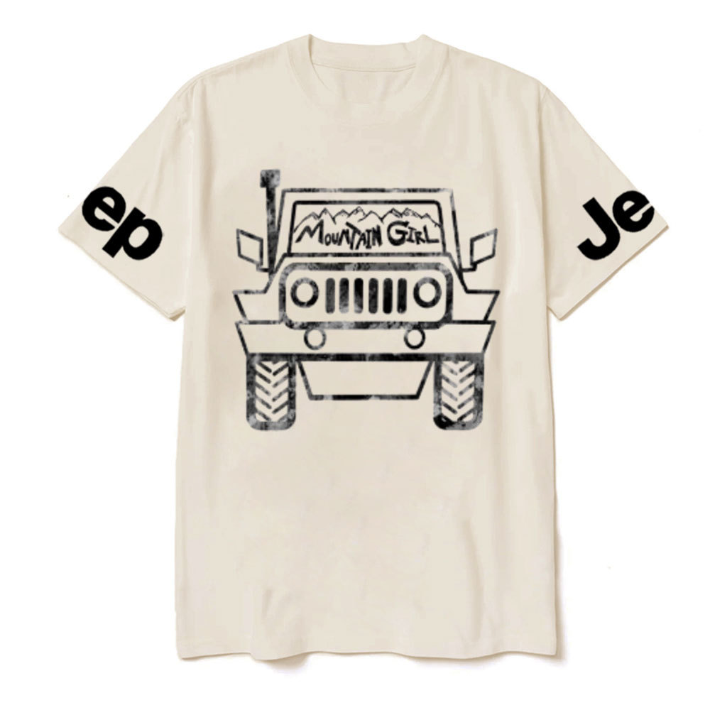 Mountain Girl 4x4 Jp Driver off-road Renegade Rubicon Wrangler T-Shirt