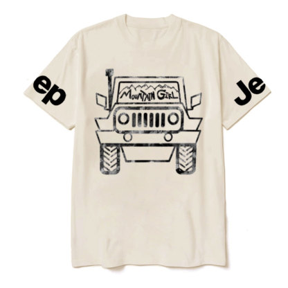 Mountain Girl 4x4 Jp Driver off-road Renegade Rubicon Wrangler T-Shirt