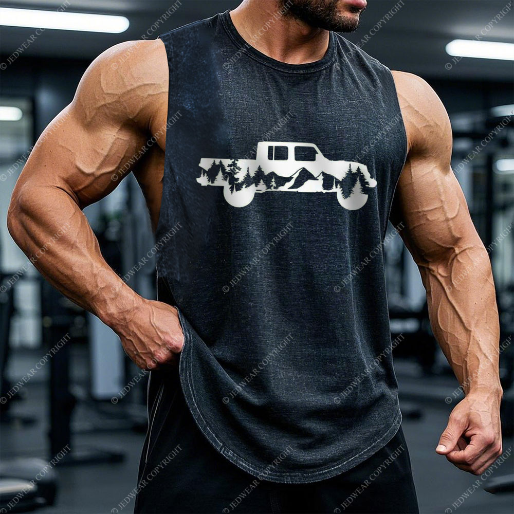 Gladiator Mountain Jp Car Men's Tank