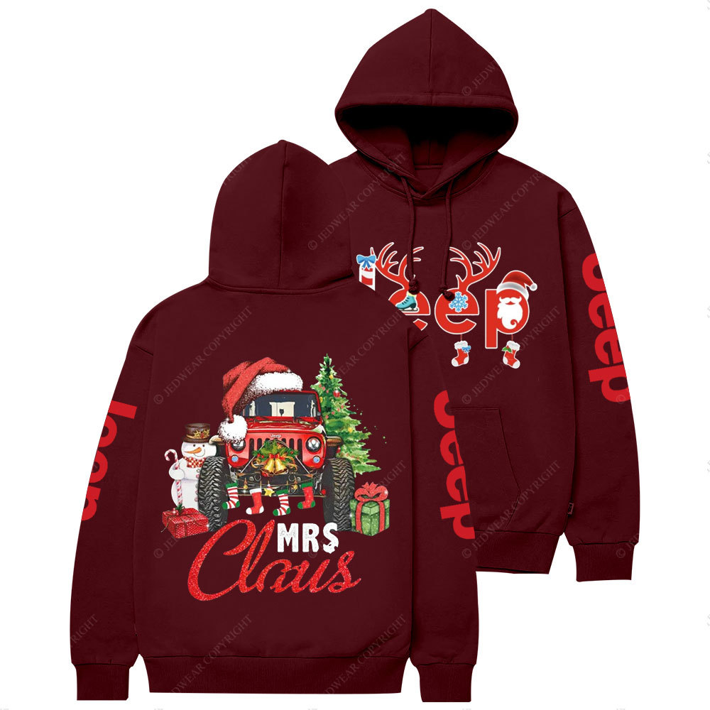 Mrs Jp Christmas Casual Hoodie
