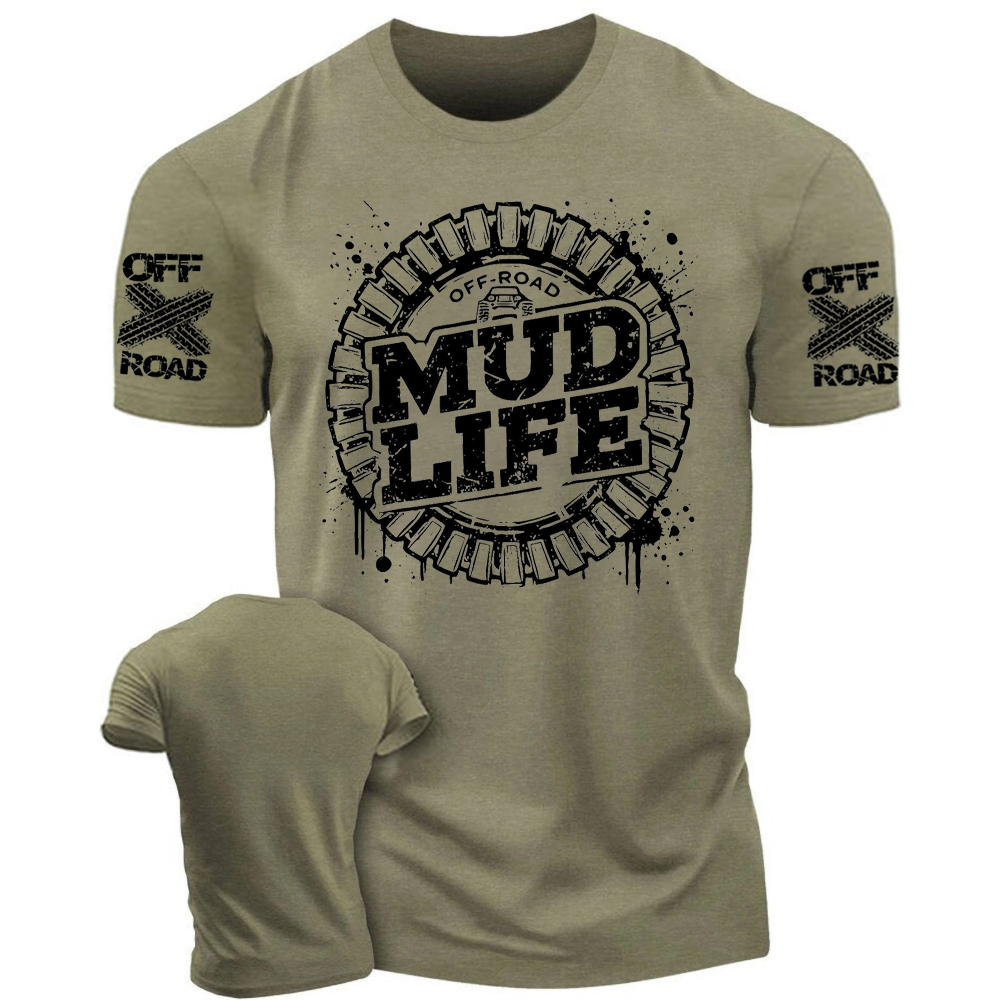 Mud Life Offroad Mudding Tshirt