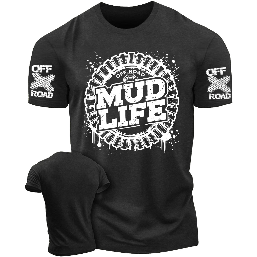 Mud Life Offroad Mudding Tshirt