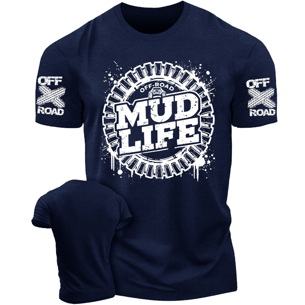 Mud Life Offroad Mudding Tshirt