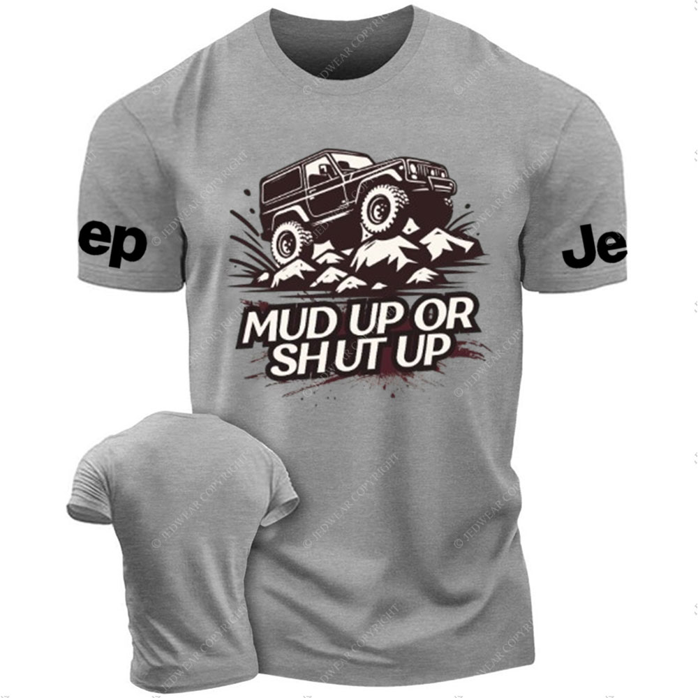 Black Muddy Off Road Lifestyle Jp T-Shirt