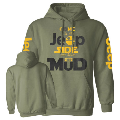 Come to the Jp Side, We Have Mud Jp Casual Hoodie