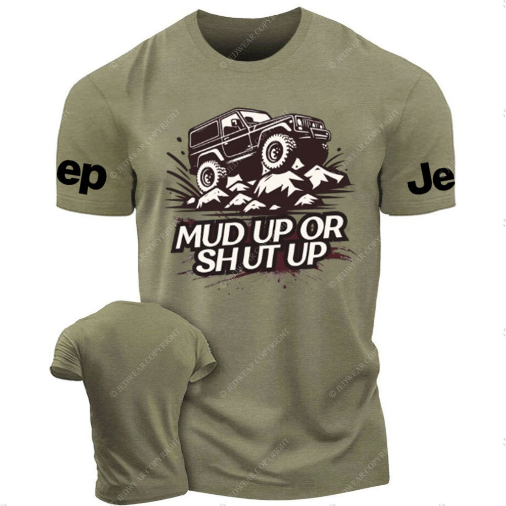 Black Muddy Off Road Lifestyle Jp T-Shirt