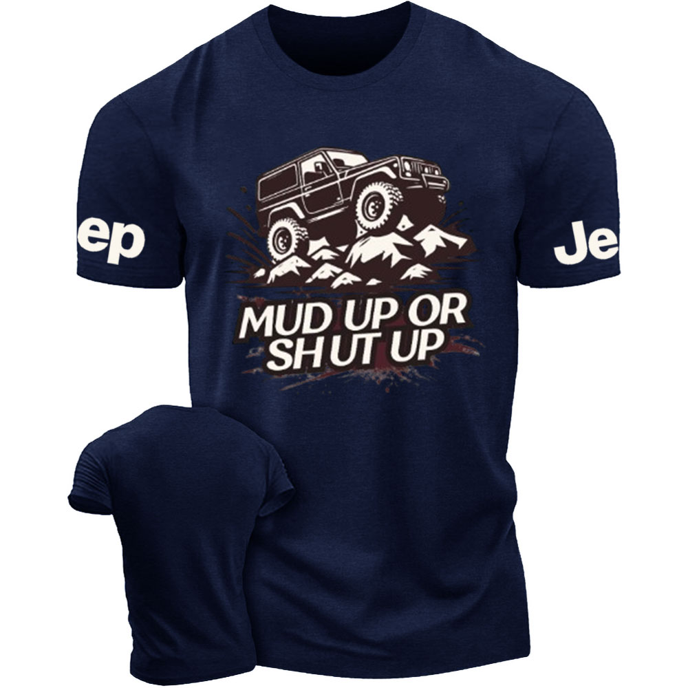 Black Muddy Off Road Lifestyle Jp T-Shirt