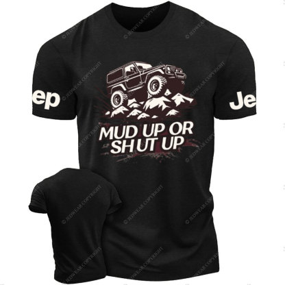 Black Muddy Off Road Lifestyle Jp T-Shirt