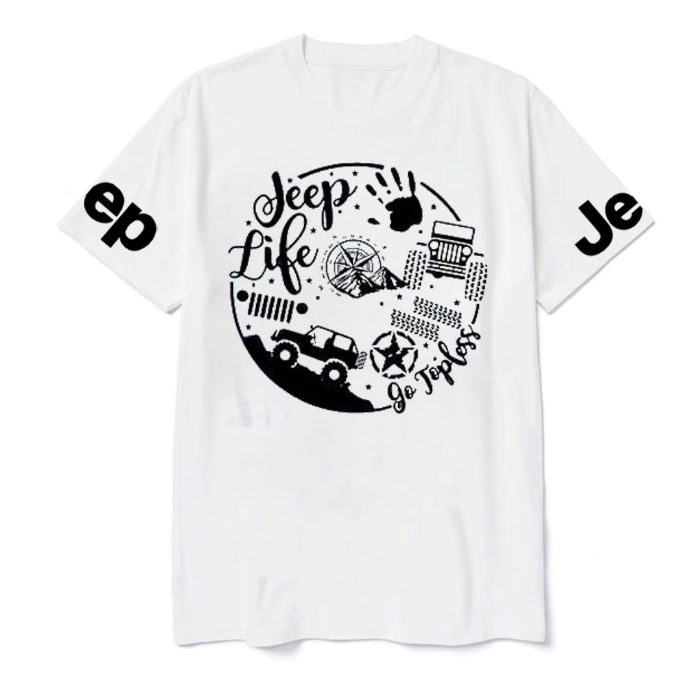 Jp Life Go Topless Amazing Circle Style T-Shirt