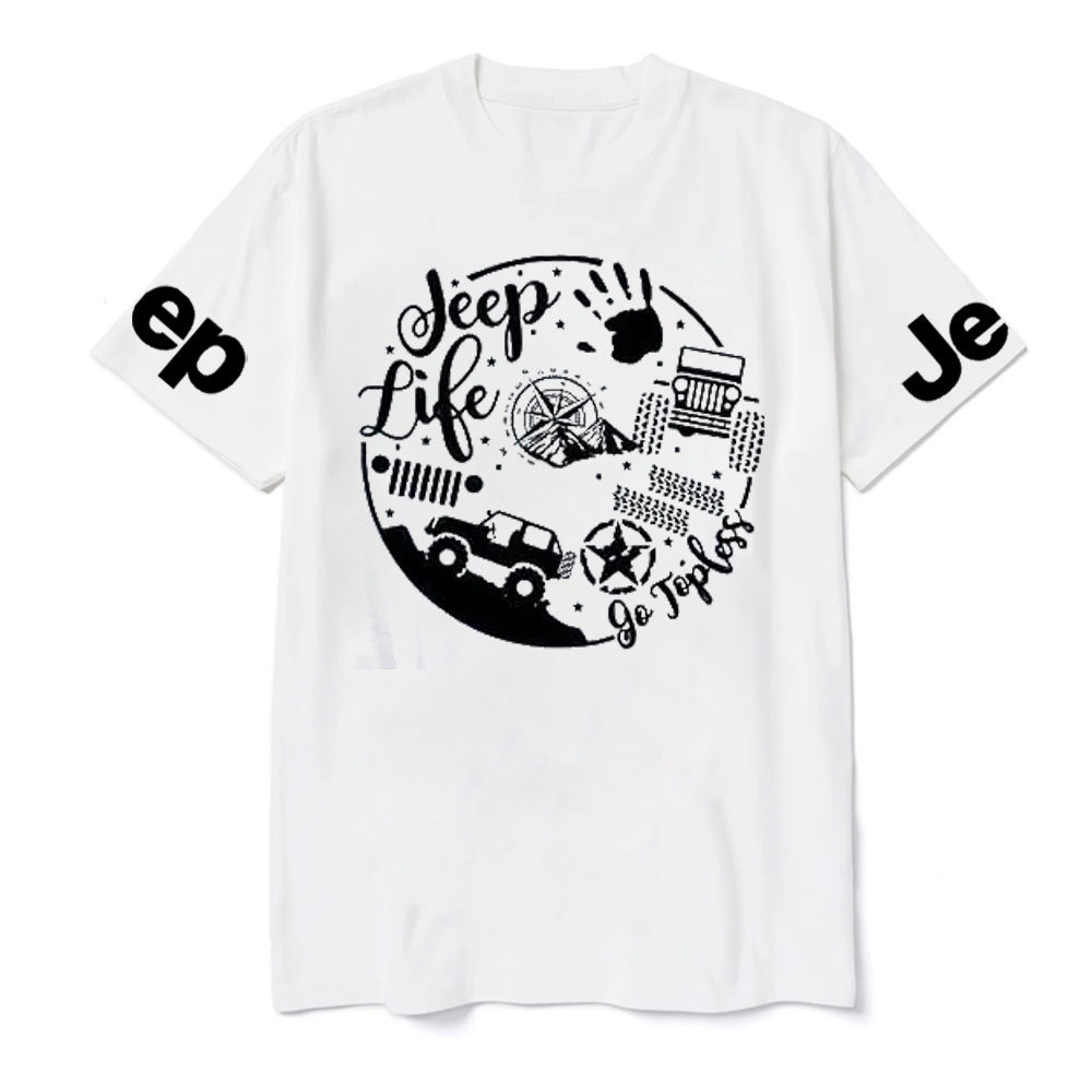 Jp Life Go Topless Amazing Circle Style T-Shirt
