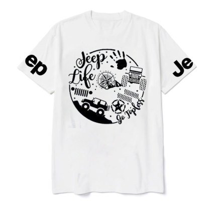 Jp Life Go Topless Amazing Circle Style T-Shirt